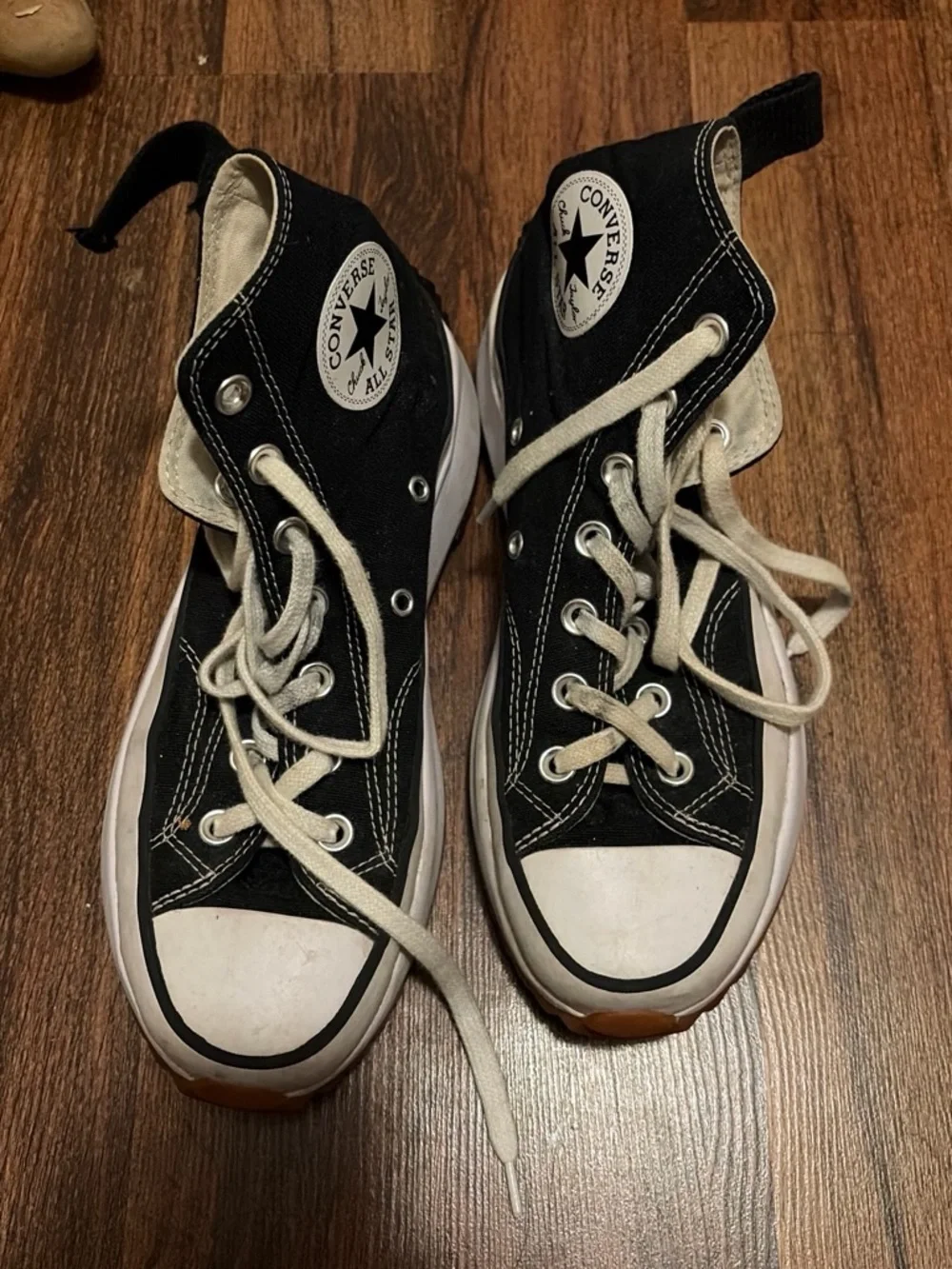 Converse Black and White Kids High-Top Sneakers